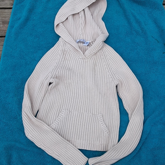 100 percent cotton white hoodie